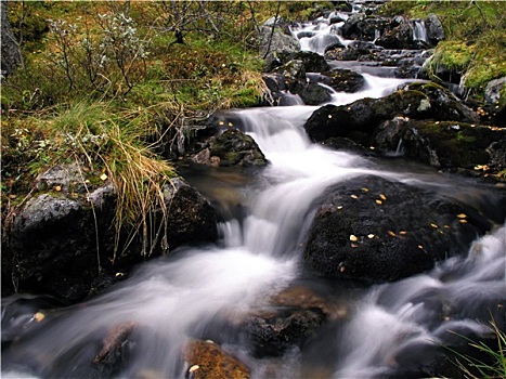 流水,山川