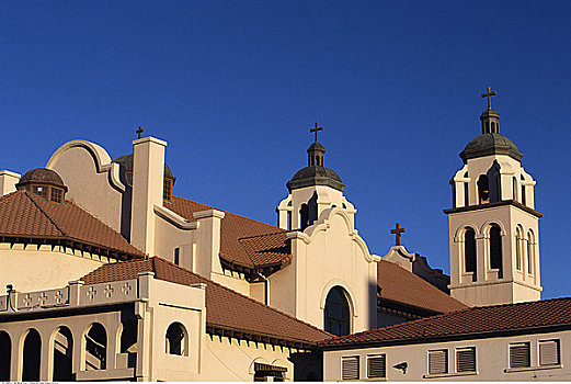 圣玛丽教堂,凤凰城,亚利桑那,美国