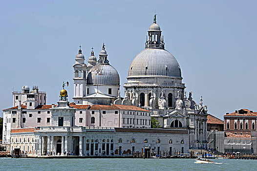 教堂,玛丽亚,行礼,大运河,威尼斯,意大利,欧洲