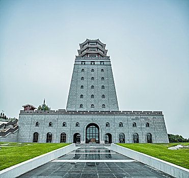 吉林省珲春市防川龙虎阁建筑景观