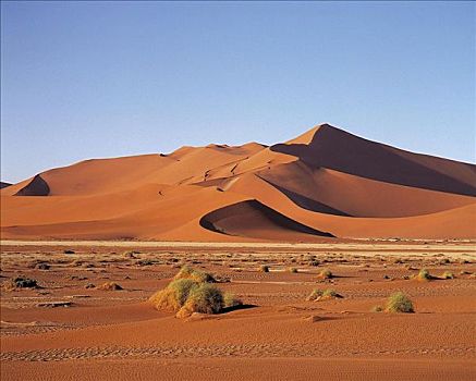 沙丘,沙漠,索苏维来地区,纳米比亚,非洲