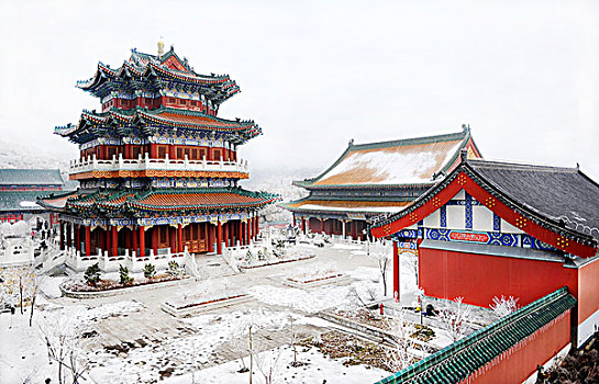 湖南张家界天门山寺