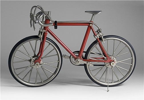 模型,红色,框架,自行车