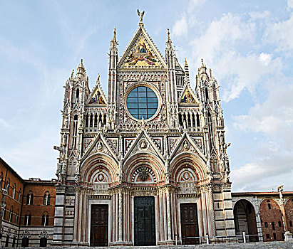 圣母升天教堂,锡耶纳,大教堂,托斯卡纳,意大利,欧洲