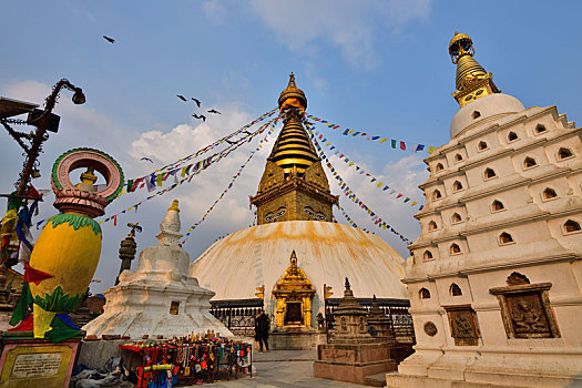 尼泊尔斯瓦扬布纳寺