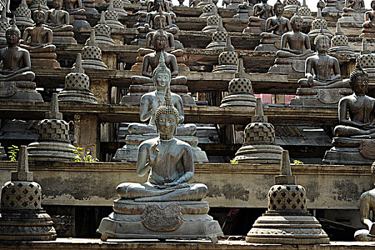 斯里兰卡,科伦坡,佛教寺庙