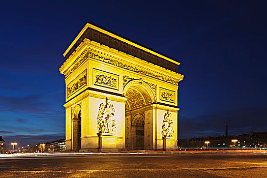 拱形,巴黎,法兰西岛,法国,欧洲