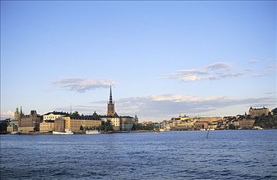瑞典,斯德哥尔摩,老城,岛屿,市政厅