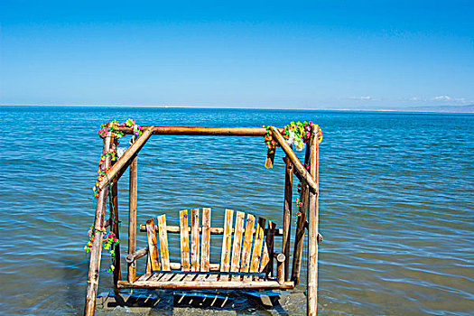 青海湖木凳