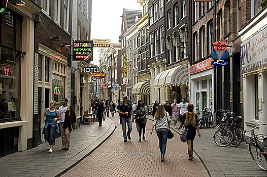 行人,阿姆斯特丹,荷兰