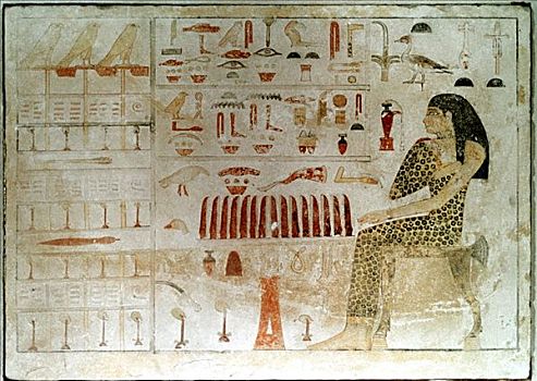 古埃及,石碑,象形文字,世纪,艺术家,未知