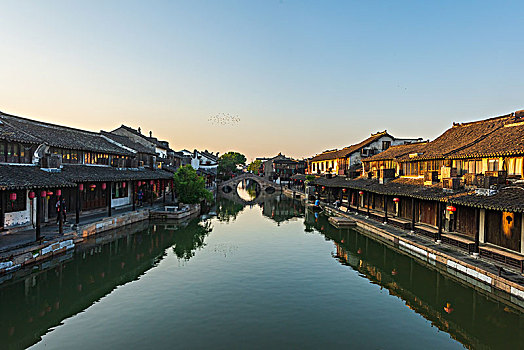 浙江西塘古镇风景