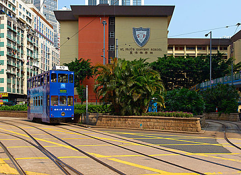 中国香港风情·有轨电车