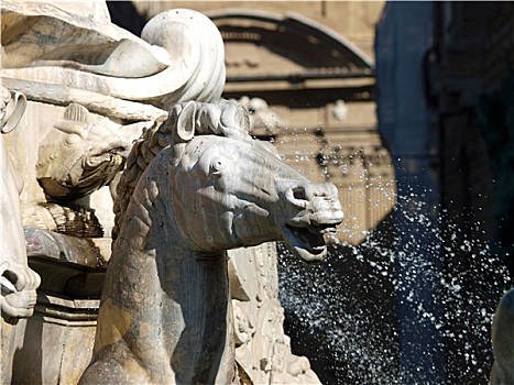 喷泉,市政广场,佛罗伦萨