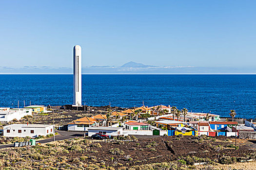 灯塔,背景,特内里费岛,帕尔玛,加纳利群岛,西班牙,欧洲