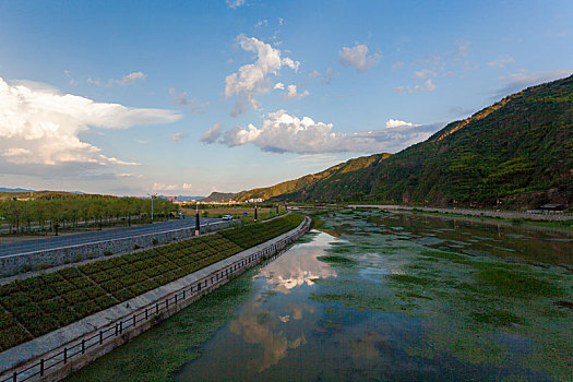 陕西省丹凤县丹江湿地