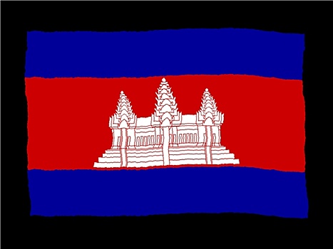 旗帜,柬埔寨