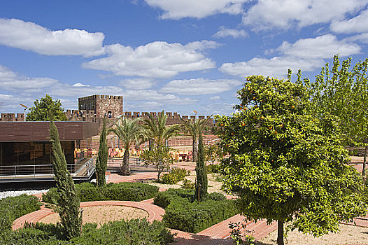 摩尔风格,城堡,阿尔加维,葡萄牙
