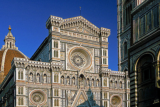 广场,中央教堂,佛罗伦萨,托斯卡纳,意大利
