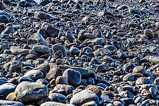 石头,海滩,海岸