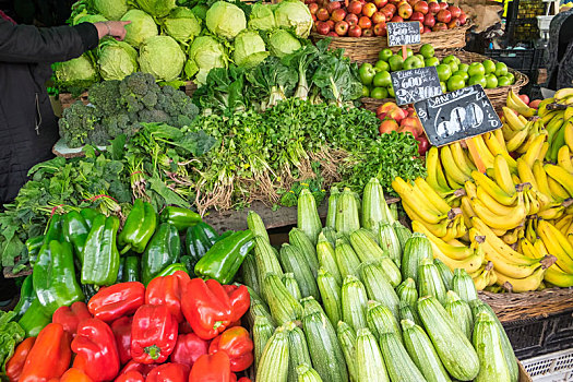 蔬菜,市场,瓦尔帕莱索,智利