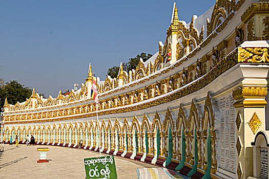 塔,传说,曼德勒,缅甸,亚洲
