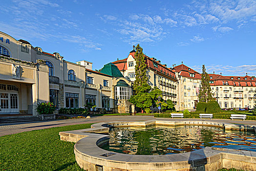 水疗,酒店,宫殿,斯洛伐克