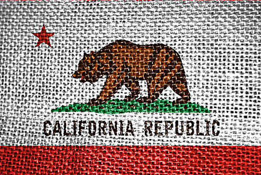 加利福尼亚州,旗帜