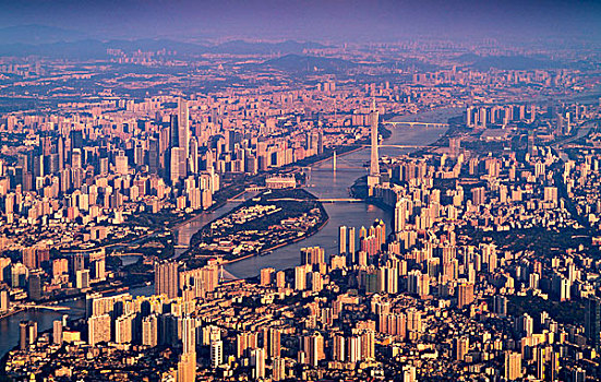 广州,珠江三角洲的超级城市
