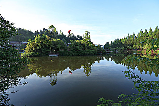 井冈山,挹翠湖