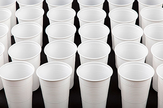 一次性杯子,塑料杯,白色,喝,杯子,塑料制品,垃圾