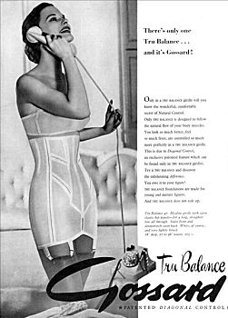 内衣,20世纪50年代