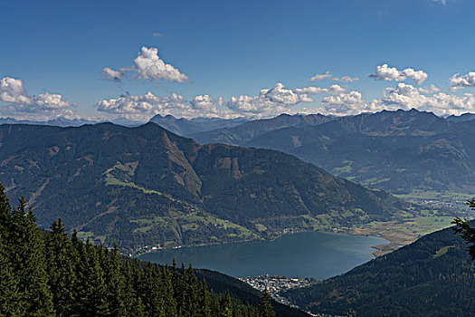 风景,高山湖,巴伐利亚,上巴伐利亚