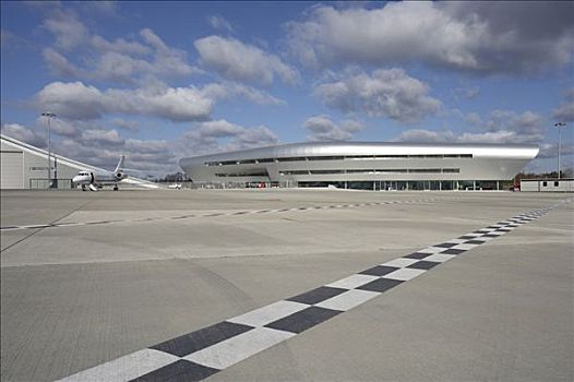 范堡罗机场,航站楼,方格,标记