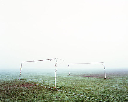 两个,球,柱子,中间,地点,毯子,重,雾,2006年