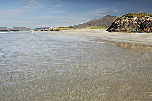 海滩,半岛,区域,戈尔韦郡,爱尔兰