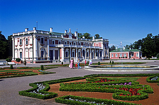 宫殿,公园,塔林,爱沙尼亚