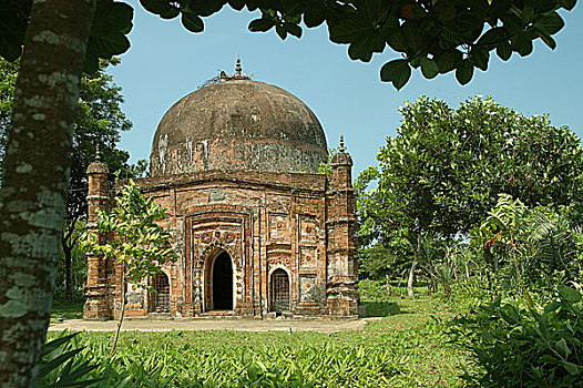 清真寺,孟加拉,十二月,2007年