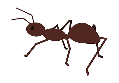 蚂蚁,矢量,插画,风格,交际,昆虫,勤奋,团队,概念,虫害防治,隔绝,白色背景,背景,设计