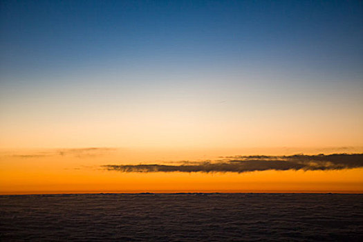 高空飞行,空中美景