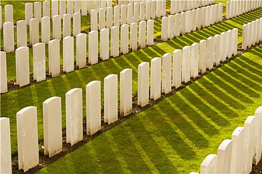 小床,墓地,伊普,世界大战,比利时,佛兰德斯
