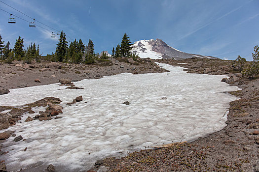 高山,滑雪场