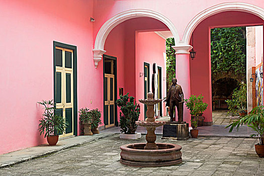 殖民地,房子,老哈瓦那,世界遗产,古巴