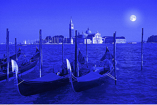 小船,威尼斯,意大利