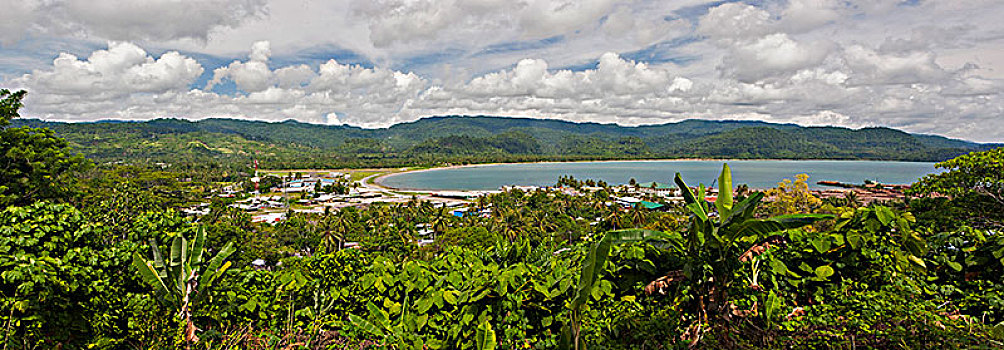 全景,湾,巴布亚新几内亚