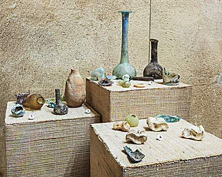 以色列,展示,粘土,陶器,耶路撒冷