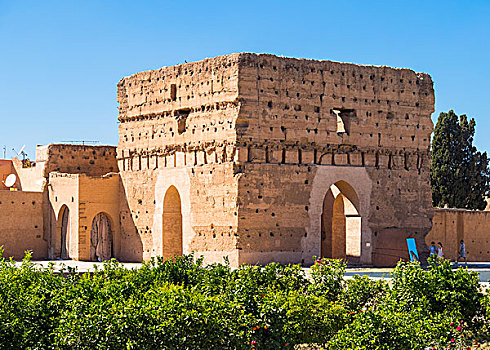 历史,遗址,玛拉喀什,摩洛哥,非洲