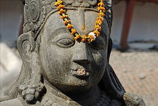 印度教,雕塑,杜巴广场,寺庙,加德满都,尼泊尔