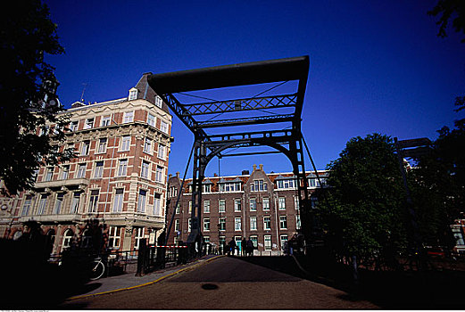 开合式吊桥,阿姆斯特丹,荷兰