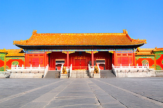 北京故宫乾清门图片